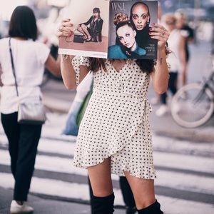 FL&L ‘Sweetheart’ Mini Wrap Dress